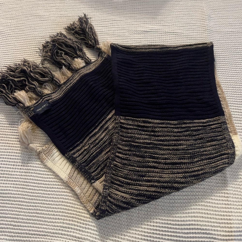 NWT Calvin Klein Knit Scarf - Picture 1 of 7